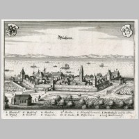 Hofen bei Friedrichshafen, Merian um 1643,  Wikipedia.jpg